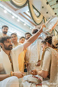 Bellamkonda Sreenivas and Kavya Reddy's Wedding Pics