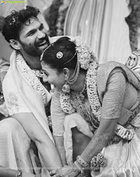 Bellamkonda Sreenivas and Kavya Reddy's Wedding Pics