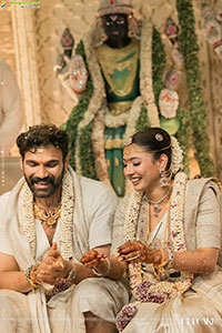 Bellamkonda Sreenivas and Kavya Reddy's Wedding Pics
