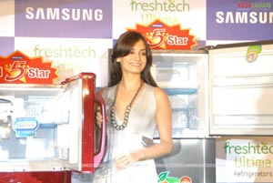 Dia Mirza Launches Samsung Largest 5 Star Refregerator Range