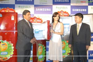 Dia Mirza Launches Samsung Largest 5 Star Refregerator Range