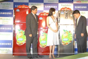 Dia Mirza Launches Samsung Largest 5 Star Refregerator Range