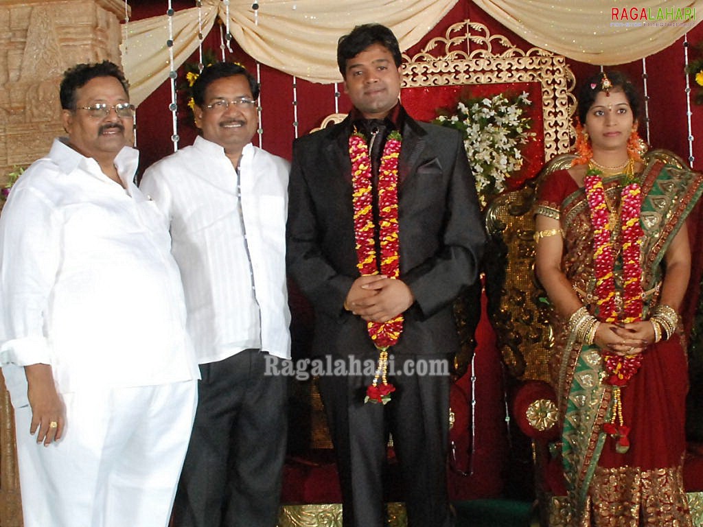 Muthyala Subbaiah Son Wedding Reception