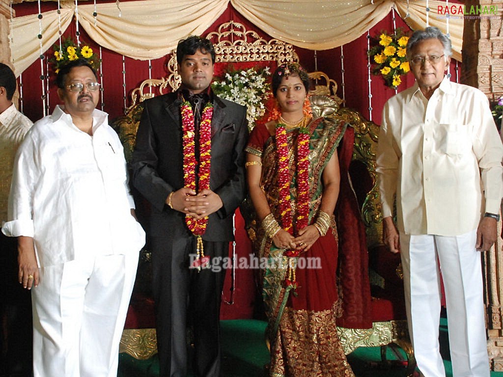 Muthyala Subbaiah Son Wedding Reception