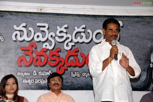 Nuvvekkadunte Nenakkadunta Logo Launch