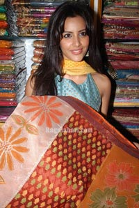 Priya Anand Inagurates Prodduturi Silks Showroom at Krishna Nagar, Hyderabad