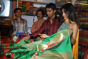 Priya Anand Inagurates Prodduturi Silks Showroom at Krishna Nagar, Hyderabad