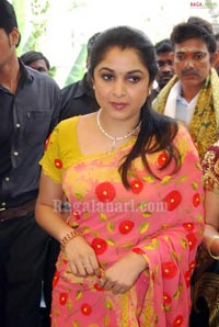 Ramya Krishna Launches Wedding Sarees Exhibition Sale at Chennai Shopping Mall