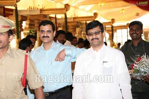 Sabitha Indra Reddy Son Karthik Reddy-Lakshmi Sravanthi Wedding Function