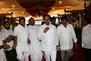 Sabitha Indra Reddy Son Karthik Reddy-Lakshmi Sravanthi Wedding Function