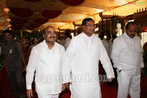 Sabitha Indra Reddy Son Karthik Reddy-Lakshmi Sravanthi Wedding Function