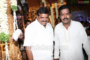 Sabitha Indra Reddy Son Karthik Reddy-Lakshmi Sravanthi Wedding Function