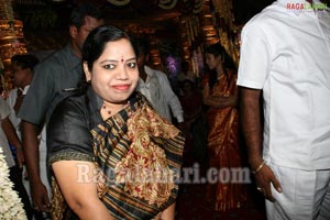 Sabitha Indra Reddy Son Karthik Reddy-Lakshmi Sravanthi Wedding Function