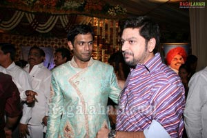 Sabitha Indra Reddy Son Karthik Reddy-Lakshmi Sravanthi Wedding Function