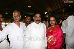 Sabitha Indra Reddy Son Karthik Reddy-Lakshmi Sravanthi Wedding Function