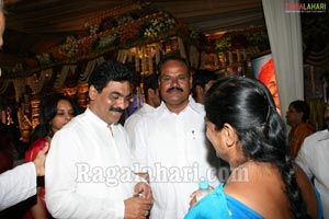 Sabitha Indra Reddy Son Karthik Reddy-Lakshmi Sravanthi Wedding Function