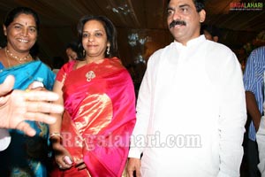 Sabitha Indra Reddy Son Karthik Reddy-Lakshmi Sravanthi Wedding Function