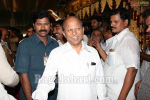 Sabitha Indra Reddy Son Karthik Reddy-Lakshmi Sravanthi Wedding Function