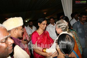 Sabitha Indra Reddy Son Karthik Reddy-Lakshmi Sravanthi Wedding Function