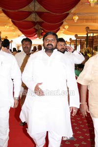 Sabitha Indra Reddy Son Karthik Reddy-Lakshmi Sravanthi Wedding Function