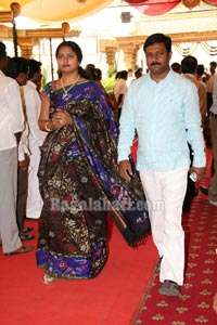 Sabitha Indra Reddy Son Karthik Reddy-Lakshmi Sravanthi Wedding Function