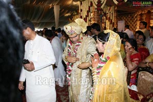 Sabitha Indra Reddy Son Karthik Reddy-Lakshmi Sravanthi Wedding Function