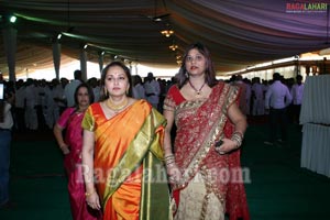 Sabitha Indra Reddy Son Karthik Reddy-Lakshmi Sravanthi Wedding Function