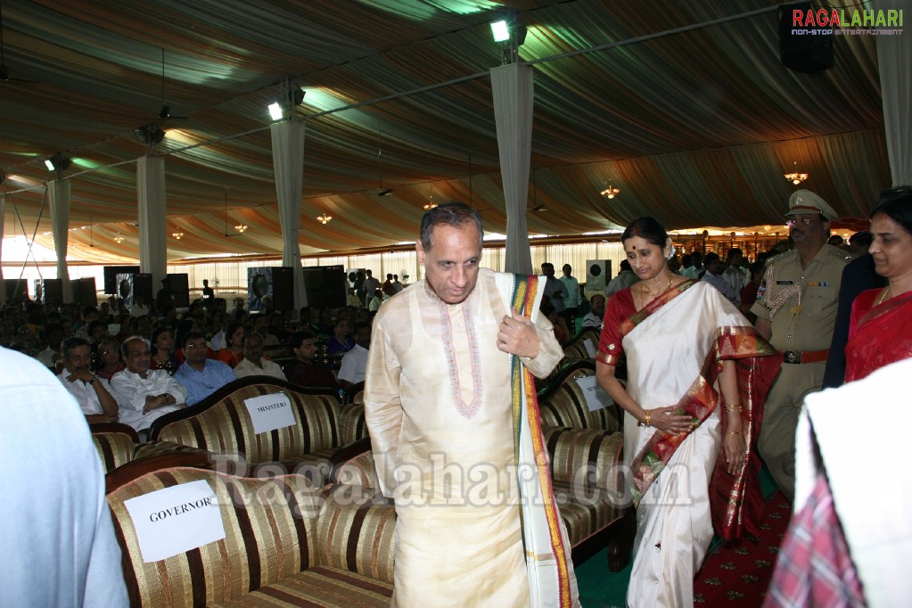 Sabitha Indra Reddy's Son Karthik Reddy-Lakshmi Sravanthi Wedding Function