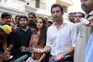 Sania Mirza-Shoib Malik Press Meet