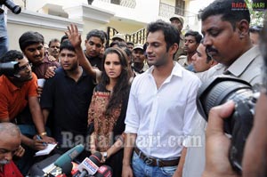 Sania Mirza-Shoib Malik Press Meet