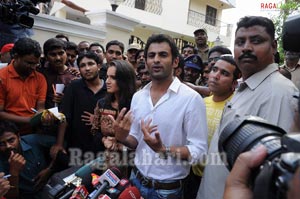 Sania Mirza-Shoib Malik Press Meet