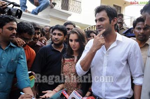 Sania Mirza-Shoib Malik Press Meet