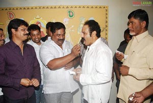 NBK Celebrates Simha Success with Chandrababu Naidu