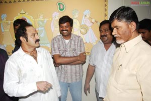 NBK Celebrates Simha Success with Chandrababu Naidu