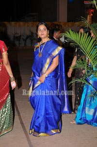 Hyderabad Architect Suresh Manikonda-Prarthana Wedding Function