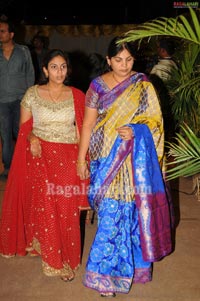 Hyderabad Architect Suresh Manikonda-Prarthana Wedding Function