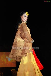 Archana/Veda Walks the Ramp for Tulip Magazine Launch