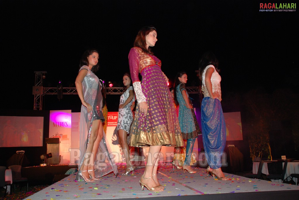 Archana/Veda Walks the ramp at Tulip Magazine Launch Fashion Show