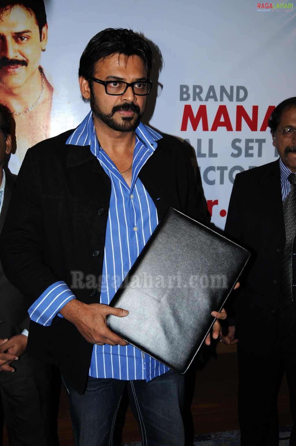 Venkatesh as Manappuram Brand Ambassador