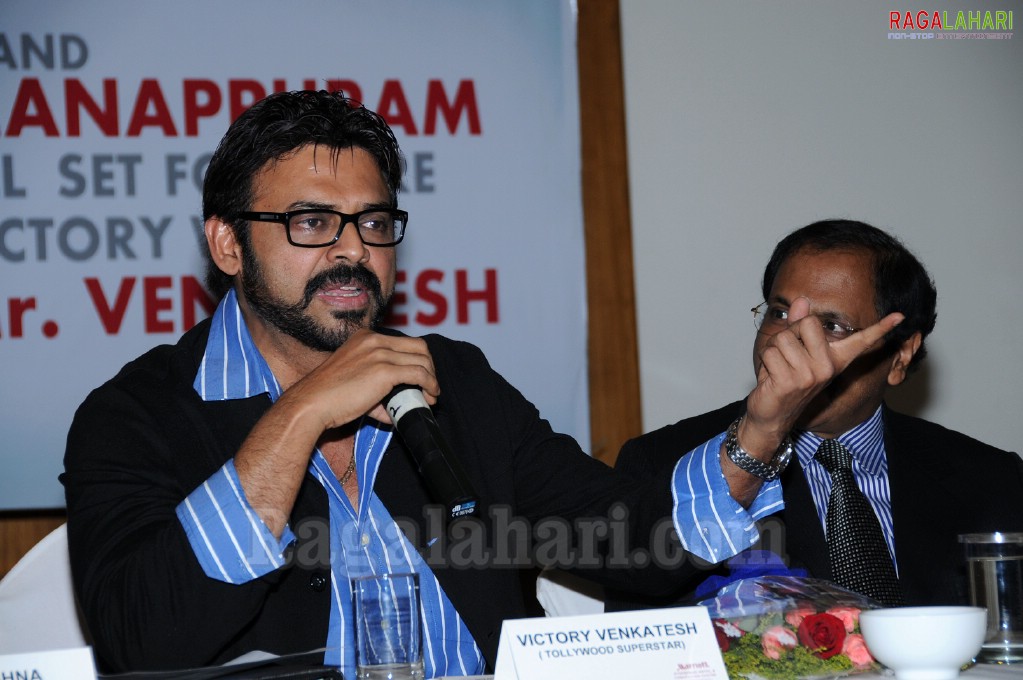 Venkatesh as Manappuram Brand Ambassador