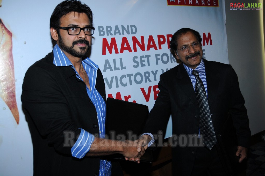 Venkatesh as Manappuram Brand Ambassador