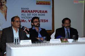 Vankatesh as Manappuram Brand Ambassador