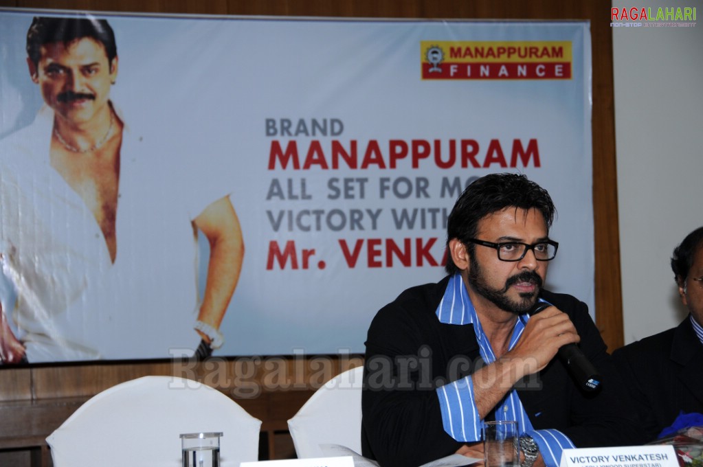 Venkatesh as Manappuram Brand Ambassador