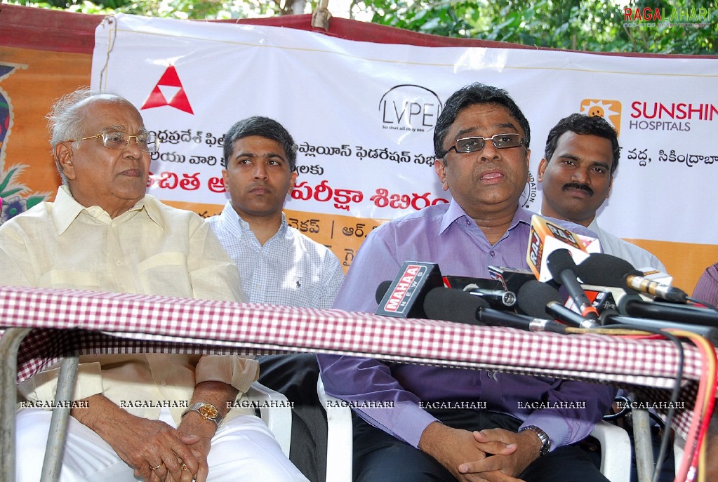 ANR Foundation's Health Camp for Film Workers