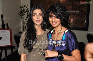 Shruthi Haasan Launches Asher Jay Art Exhibition at Taj Deccan