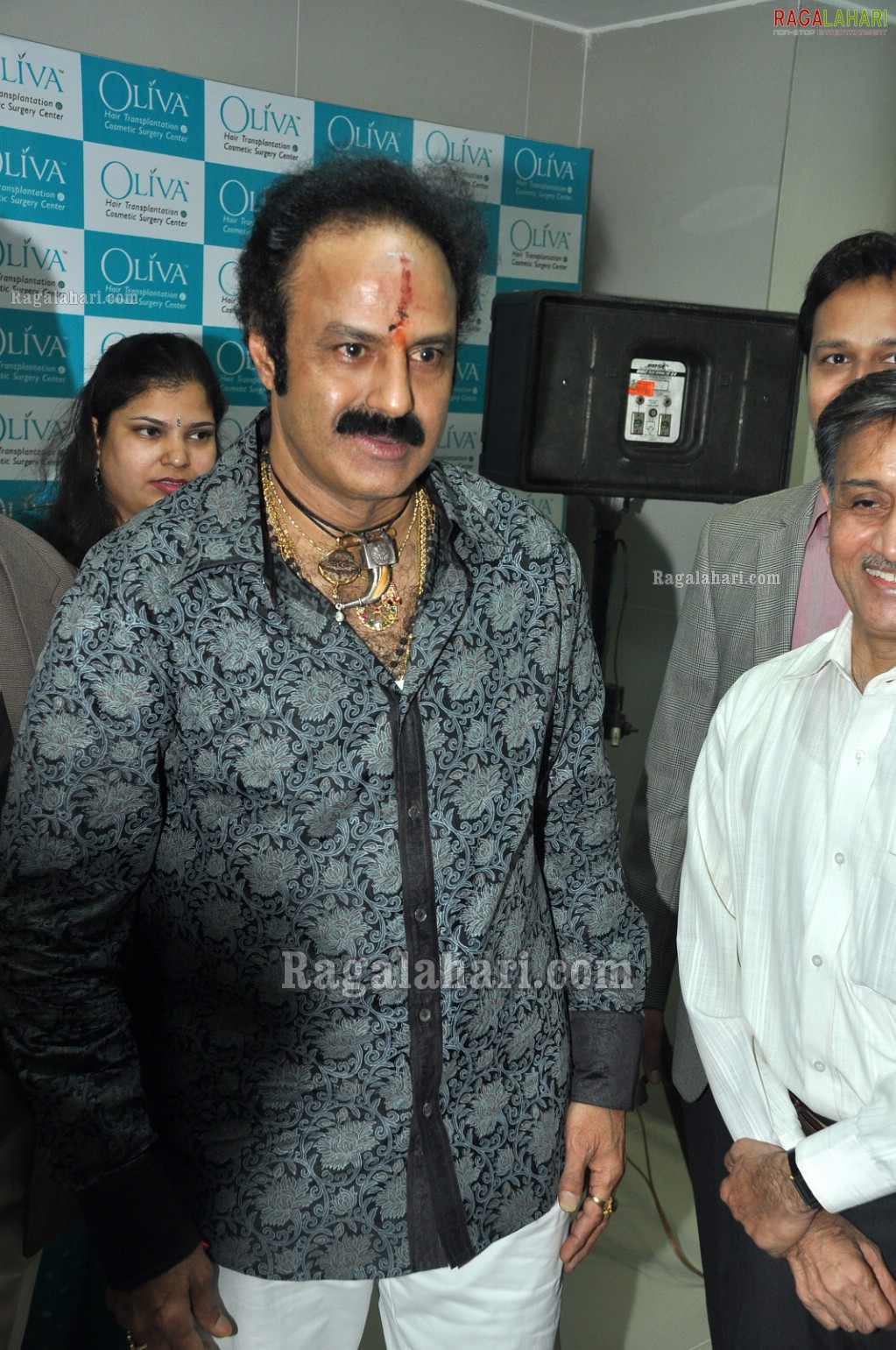 Balakrishna Launches Oliva Hair Transplantation & Cosmetic Surgery Center