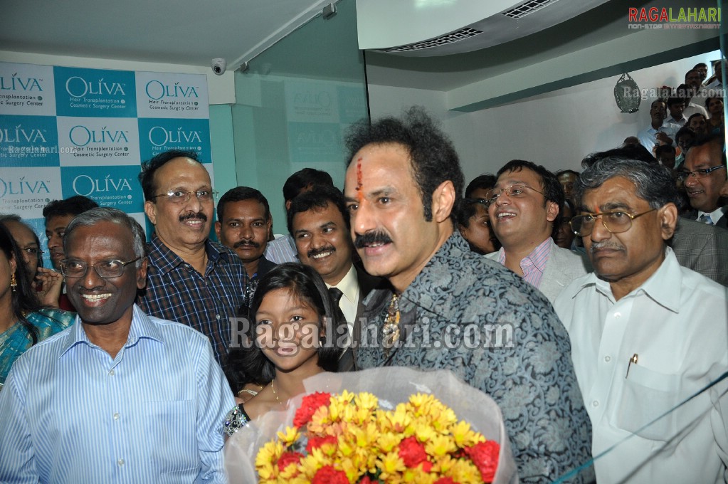 Balakrishna Launches Oliva Hair Transplantation & Cosmetic Surgery Center