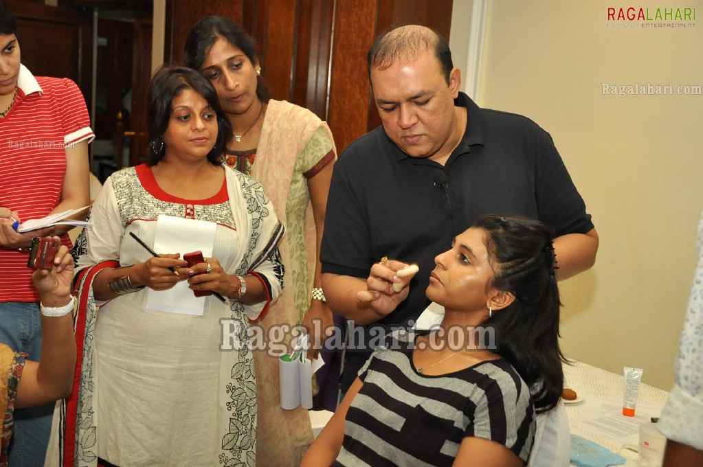 Bollywood Makeup Man Kapil Bhalla at Taj Krishna