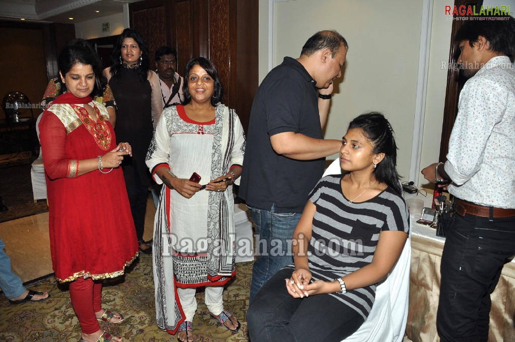 Bollywood Makeup Man Kapil Bhalla at Taj Krishna