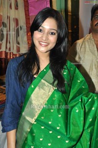 Ritu Barmecha at Cotton and Silk Park exhibition launch